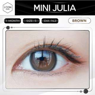 คอนแทคเลนส์ รุ่น Mini Julia Brown (ขนาดมินิ) - คิตตี้ คาวาอิ Kitty Kawaii (Vial)