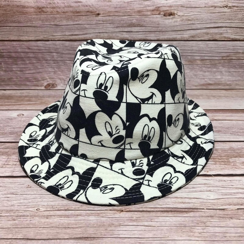 หมวก Mickey Mouse Fedora Hat Over Print