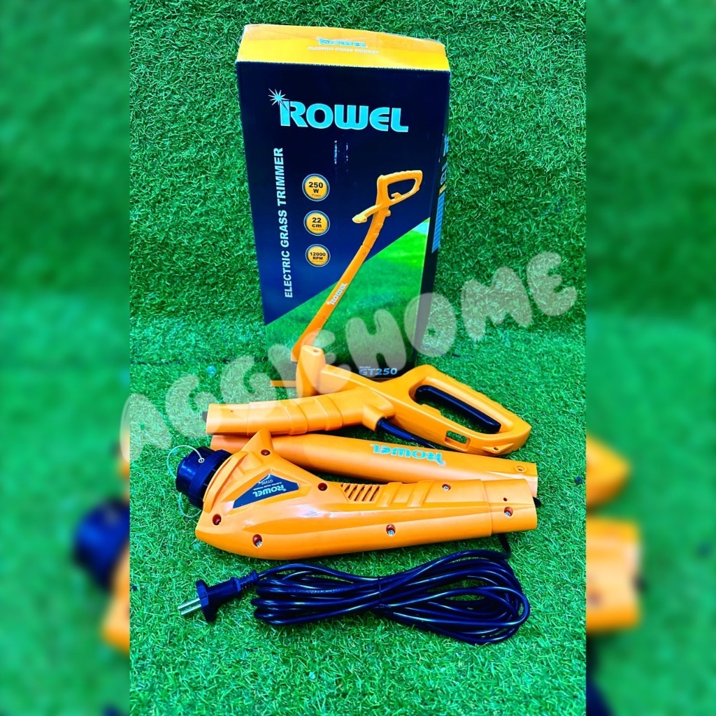 ROWEL เครื่องเล็มหญ้า รุ่น GT-250 250วัตต์ 220V เล็มหญ้าไฟฟ้า ตัดหญ้า เล็มหญ้า