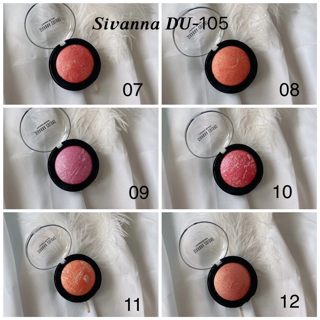 Sivanna Fantastic Blusher DU105 ซีเวนน่า แฟนทาสติค บลัชเชอร์ 7 กรัม thumbnail 6