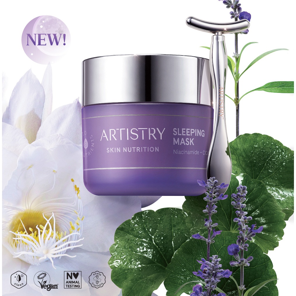 📍อาร์ทิสทรี สกิน นิวทริชั่น สลีปปิ้ง มาส์ค Sleeping Mask (80ml.) บู๊สท์ผิวสวยชั่วข้ามคืน