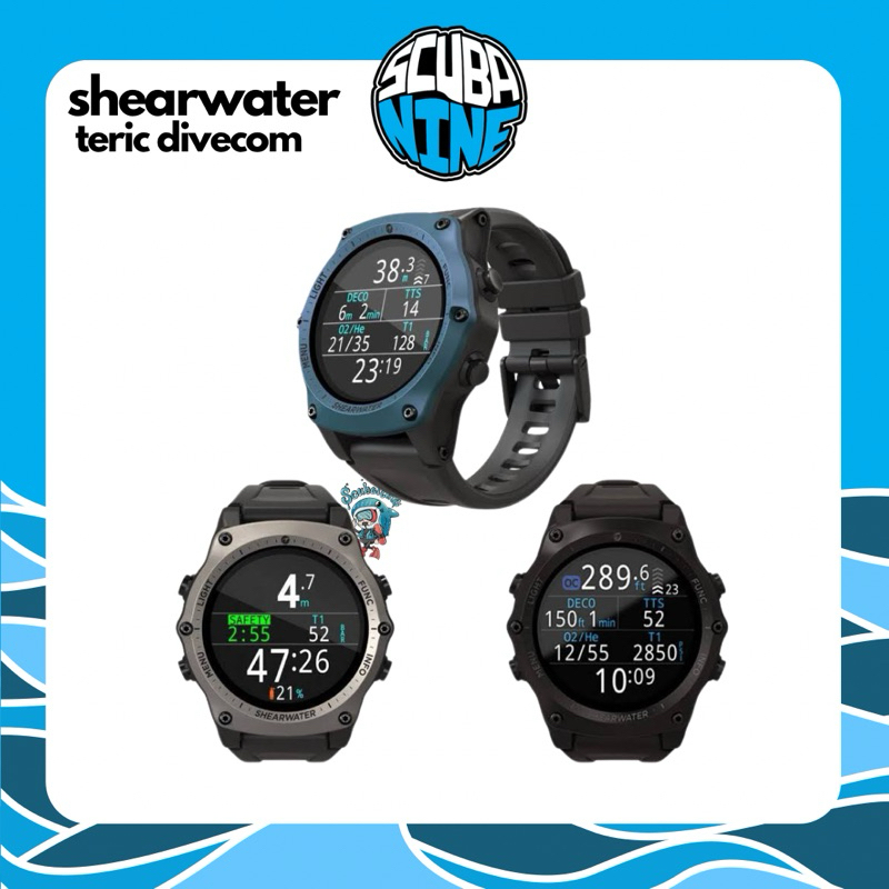 Shearwater TERIC นาฬิกาดำน้ำ ไดฟ์คอมพิวเตอร์