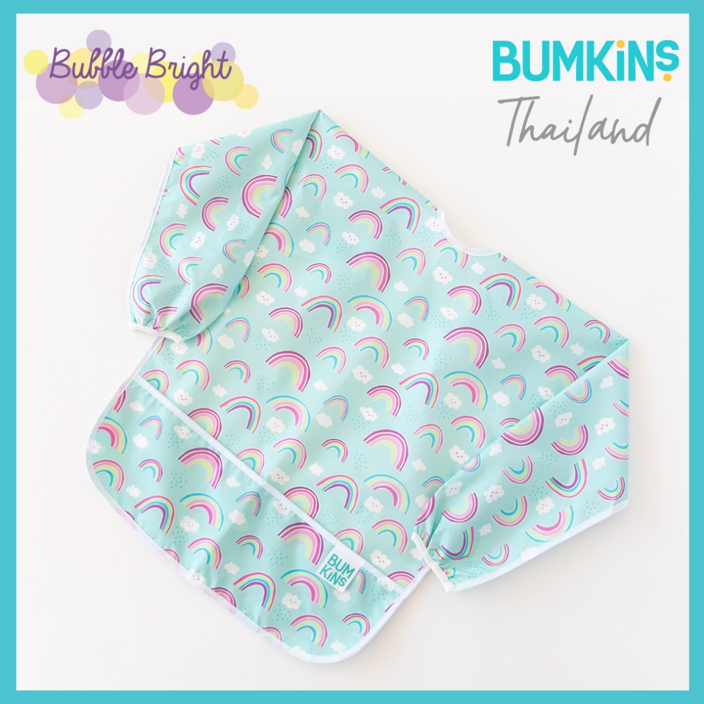 Bumkins รุ่น Art Smock ผ้ากันเปื้อนแขนยาว สำหรับน้อง 3-5 ปี สินค้าแท้ 100% จาก Bumkins Thailand
