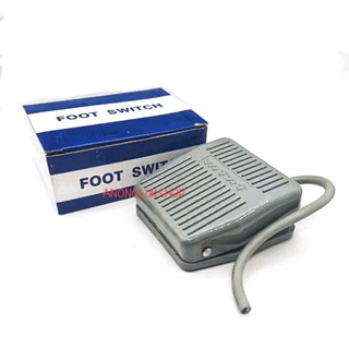 ราคา 1ตัว 👉👉  Foot Switch TFS-201 สวิตช์เท้าเหยียบ 10A 250V …