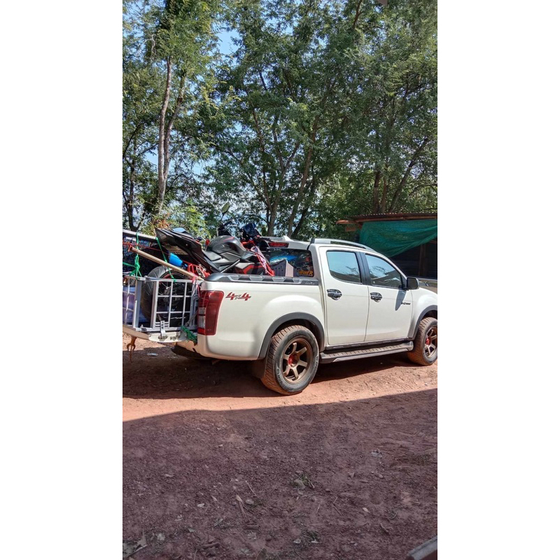 บันไดกั้นคอกกะบะ/บันไดขึ้นรถมอเตอร์ไซค์/2in1 เลือกสีได้แจ้งทางแชท - รูปที่ 2