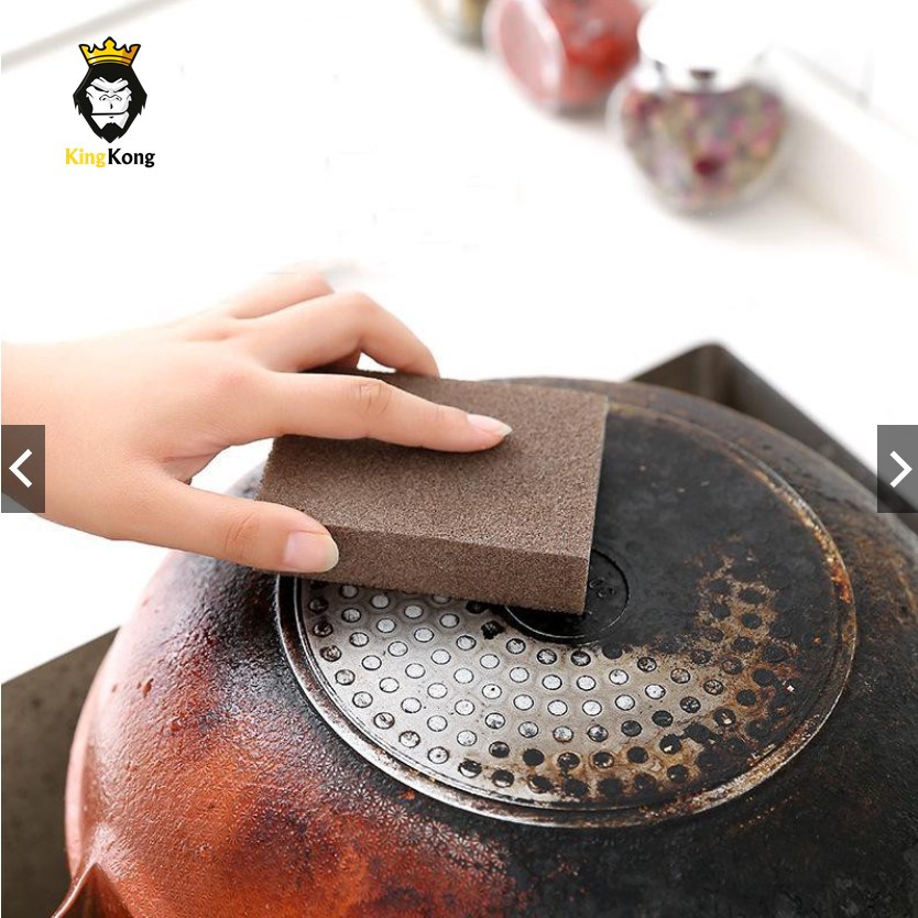 ฟองน้ำกระดาษทราย ฟองน้ำอเนกประสงค์ฟองน้ำนาโน ขัดคราบหนัก ขัดสนิม ราคา ถูกที่สุด ดีลบีเคเค