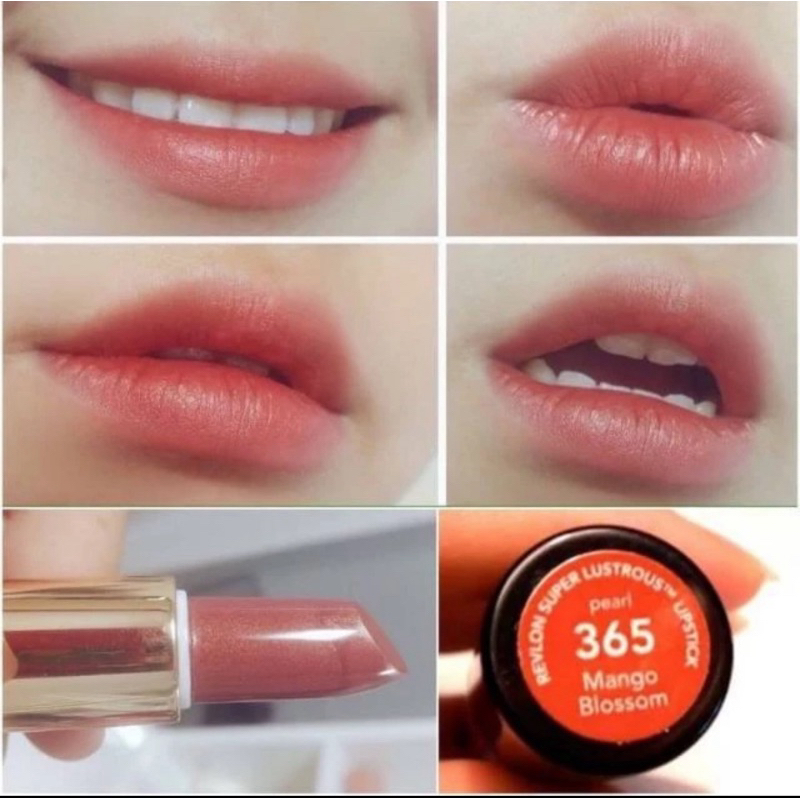 Revlon Super Lustrous Lipstick เรฟลอน ซุปเปอร์ลัสทรัส ลิปสติก (ลิปสติกเรฟลอน , เครื่องสำอาง)