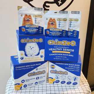 [มาใหม่] ChimZeo ชิมเซโอ้ Healthy Senior ขนมสุนัข เพื่อสุขภาพ สูงวัย โตเต็มวัย บำรุงข้อ เกรนฟรี โปรตีนต่ำ 60g