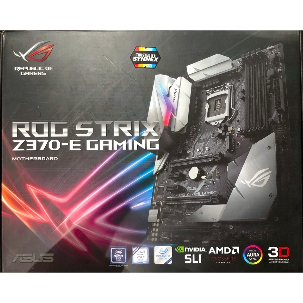MAINBOARD (เมนบอร์ด) 1151 ASUS ROG STRIX Z370-E GAMING มือสอง