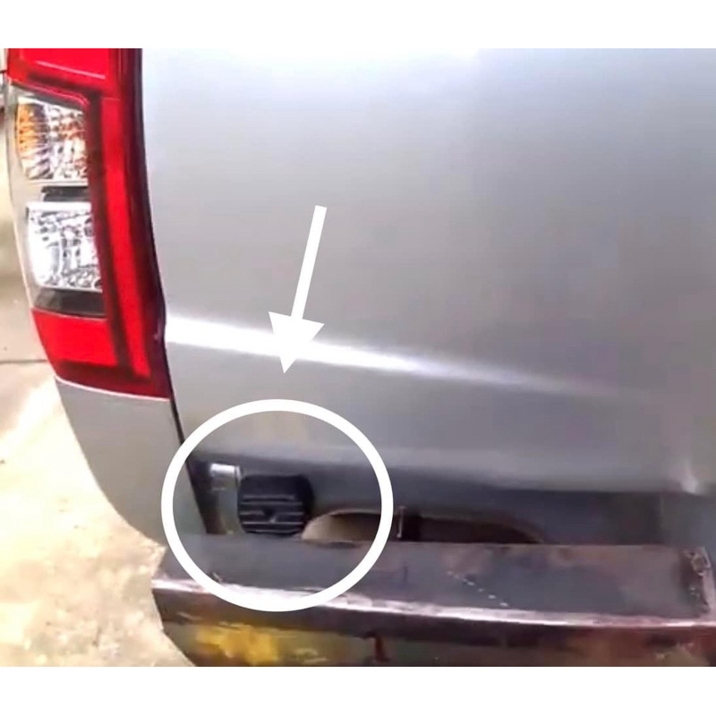 ราคาต่อตัว ยางรองฝากระบะท้าย MITSUBISHI TRITON ยางกันกระแทกกระบะท้าย มิตซูบิชิ ไทรทัน ปี 2005-2014 กระบะท้าย