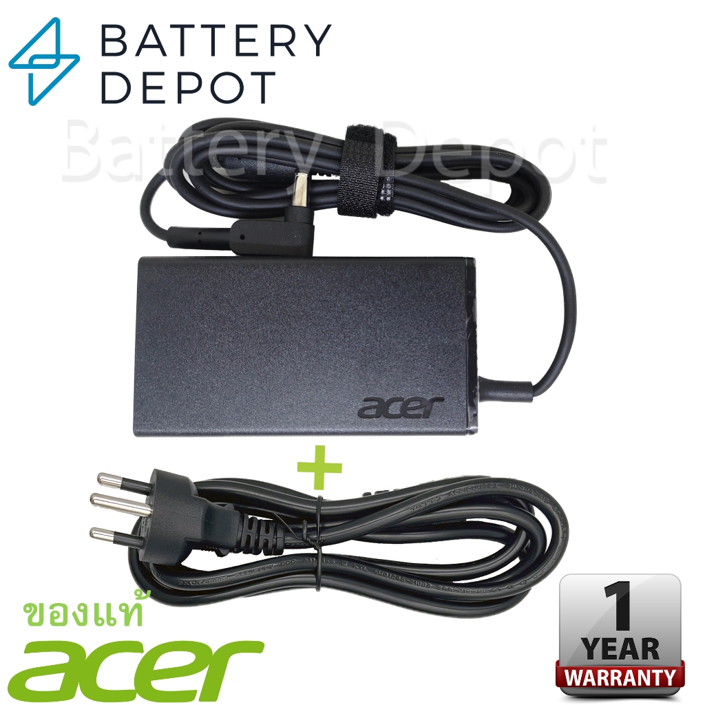 รุ่นใหม่ Acer Adapter ของแท้ Aspire E5-422G F5-573 F5-771G E5-432 E5-473G E5-474G E5-475G 65W 5.5 สายชาร์จ Acer - รูปที่ 4