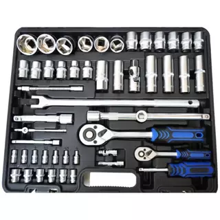 EURO KING TOOL บล็อกชุด รุ่น 111 ขนาด 1/2"-1/4"นิ้ว พร้อมชุดเครื่องมือ 111 ชิ้น ของแท้