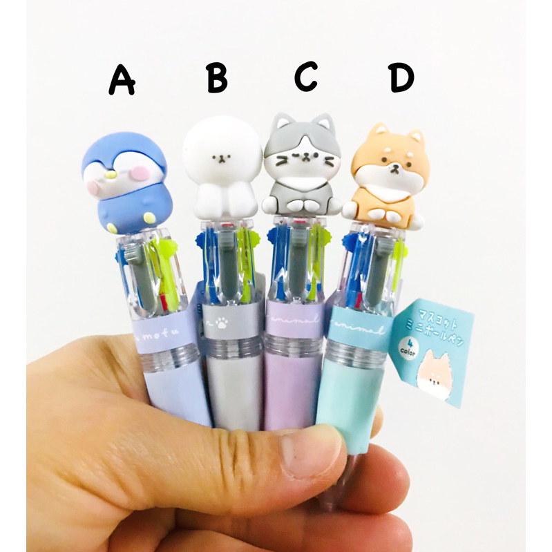 ปากกาหัว mascot  4in1