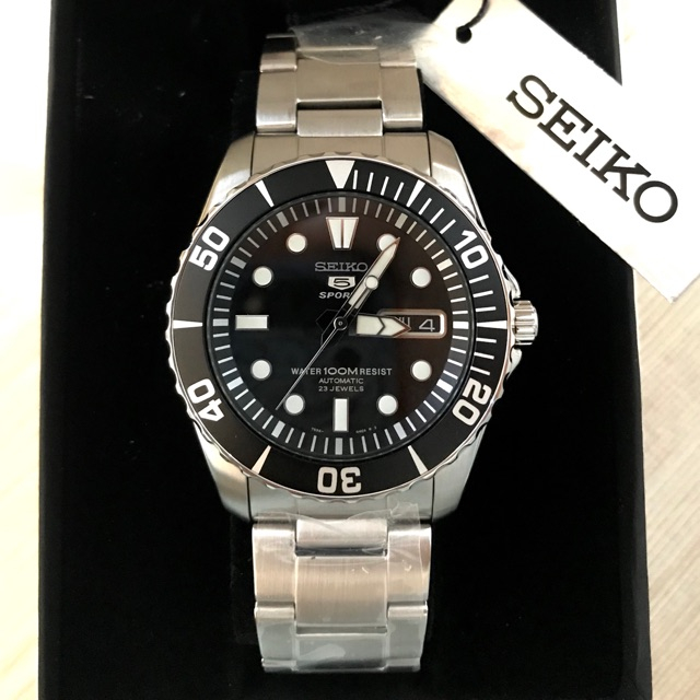 นาฬิกา SEIKO 5 รุ่น SNZF17K1 และ SNZF15K1 (Submarine) ระบบ Automatic - ของแท้ 100% ประกันศูนย์ Seiko ไทย 1 ปี