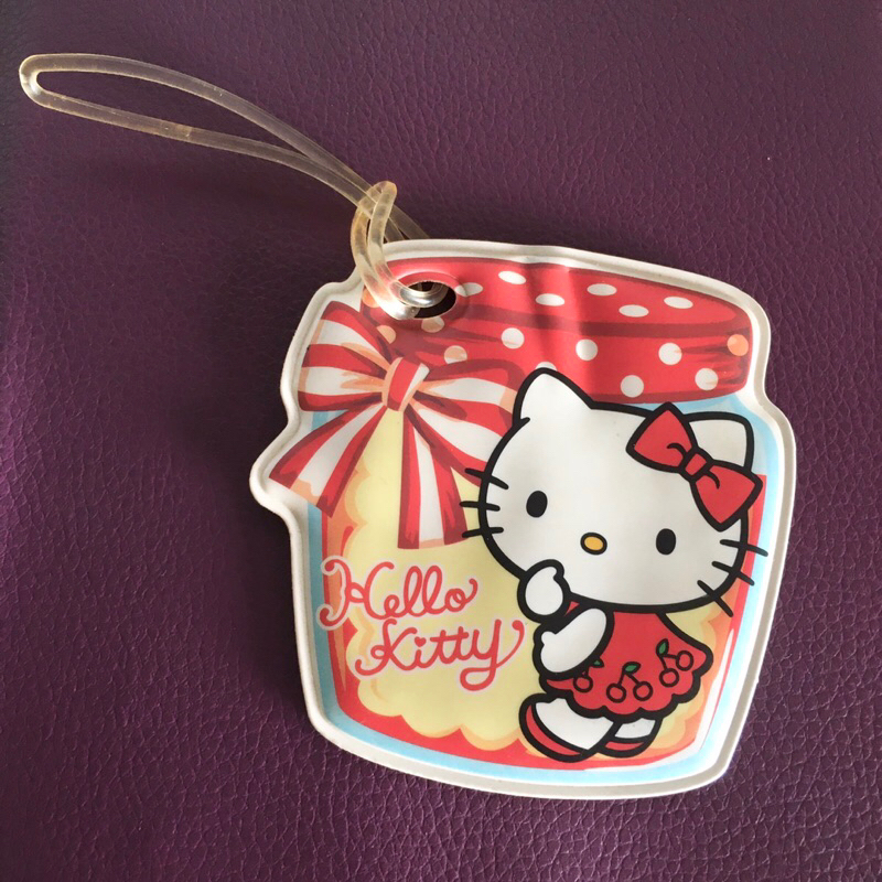 USED/มือสอง• Tag ห้อยกระเป๋า Sanrio Hello Kitty ลิขสิทธิ์แท้