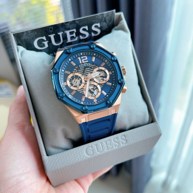 🌻🌻นาฬิกา Guess GW0263G2 Momentum Blue