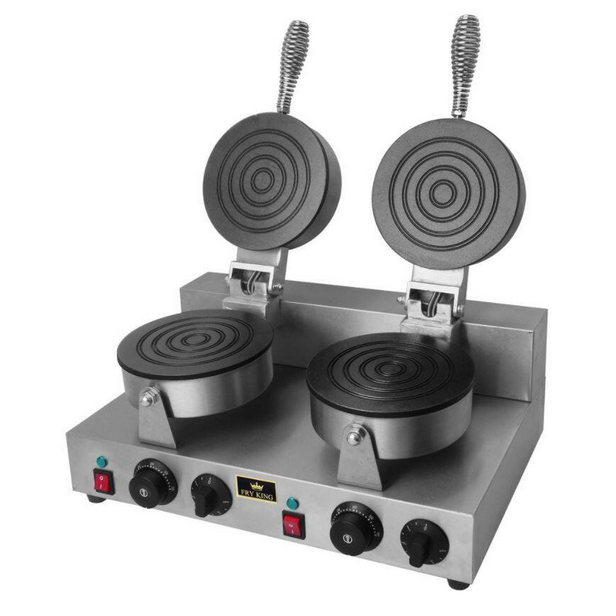 Fry King เตาทองม้วนไฟฟ้า 2 ถาด FR-2 เตาทองม้วน เครื่องทำทองม้วนคู่ เครื่องทำทองม้วน ไฟฟ้า ทำขนมทองม้