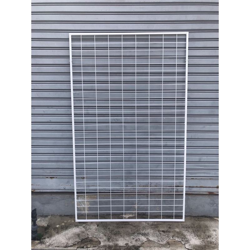 ตะแกรงเหล็กลวด ช่องตาข่าย 5x10 ซม. เพลาลวด 3 มม. กว้าง90 x สูง150/180 ซม. - ส่วนประกอบ ชั้นวางสินค้า