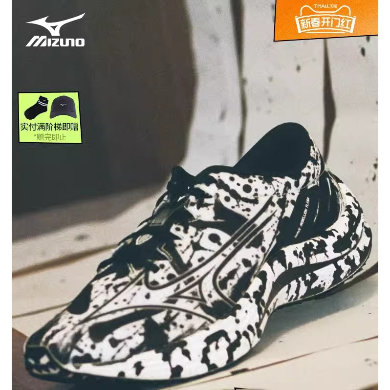 PRE-ORDER MIZUNO SHOES รองเท้าวิ่งมาราธอนชายและหญิงรุ่นใหม่ WAVE REBELLION FLASH สินค้ารับประกันของแท้100%