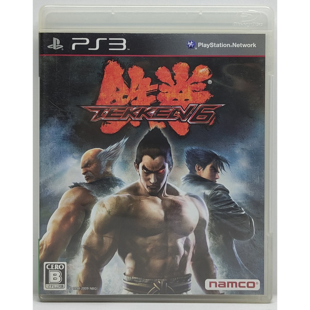 Tekken 6 [Z2,JP] แผ่นแท้ PS3 มือสอง