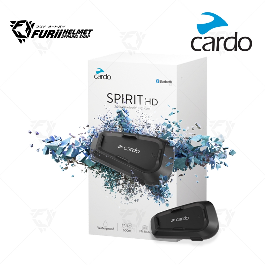 [ สามารถผ่อนชำระบัตรเครดิต/Spaylater ] หูฟังบลูทูธ CARDO SPIRIT HD SINGLE