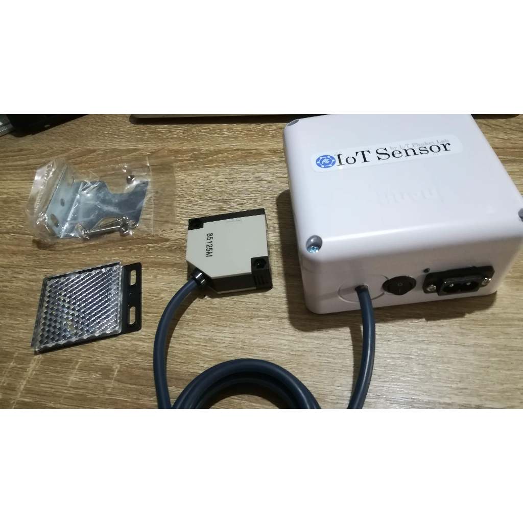 IoT Digital Counter ใช้ Sensor Photoelectric Switch ในการนับ ระยะตรวจจับ 2 เมตร เดินสายข้างเดียว สะท