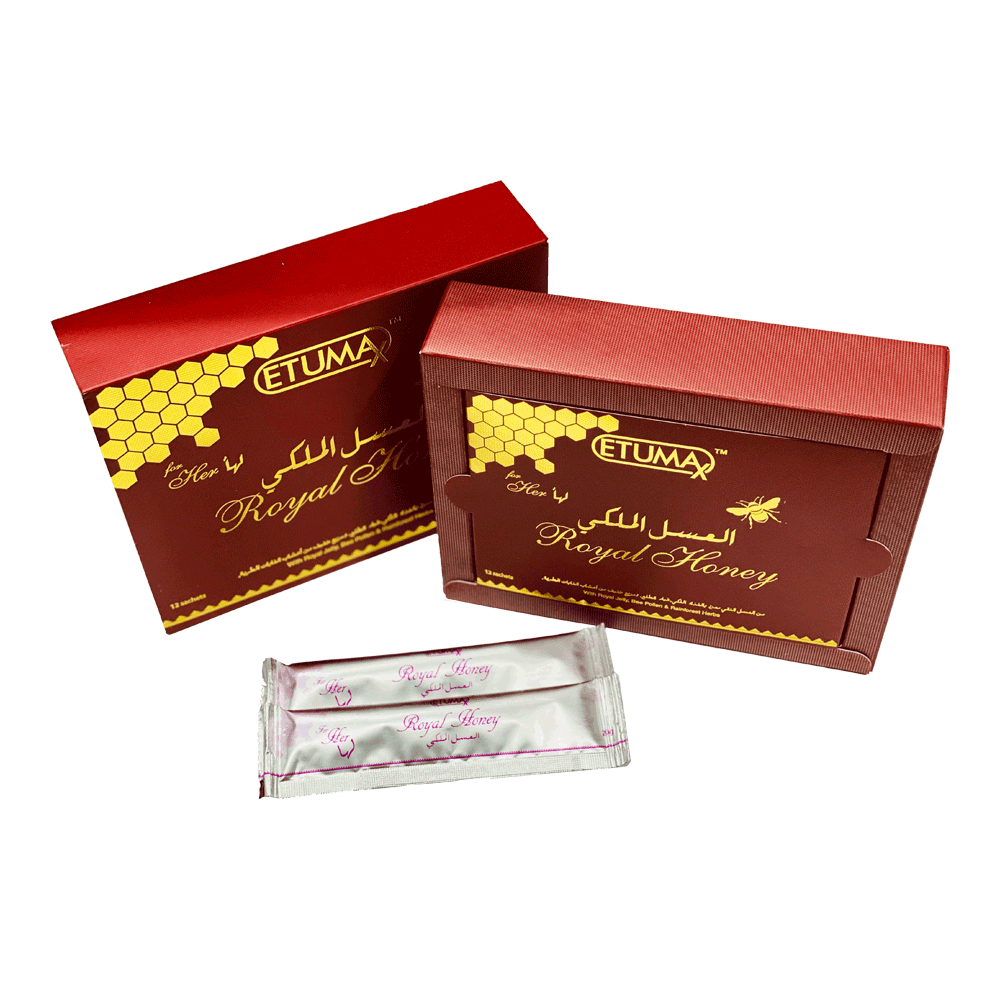 12 Sachets Etumax Royal Honey For Her "One Box" | 12 ซอง Etumax Royal Honey สำหรับเธอ "หนึ่งกล่อง"