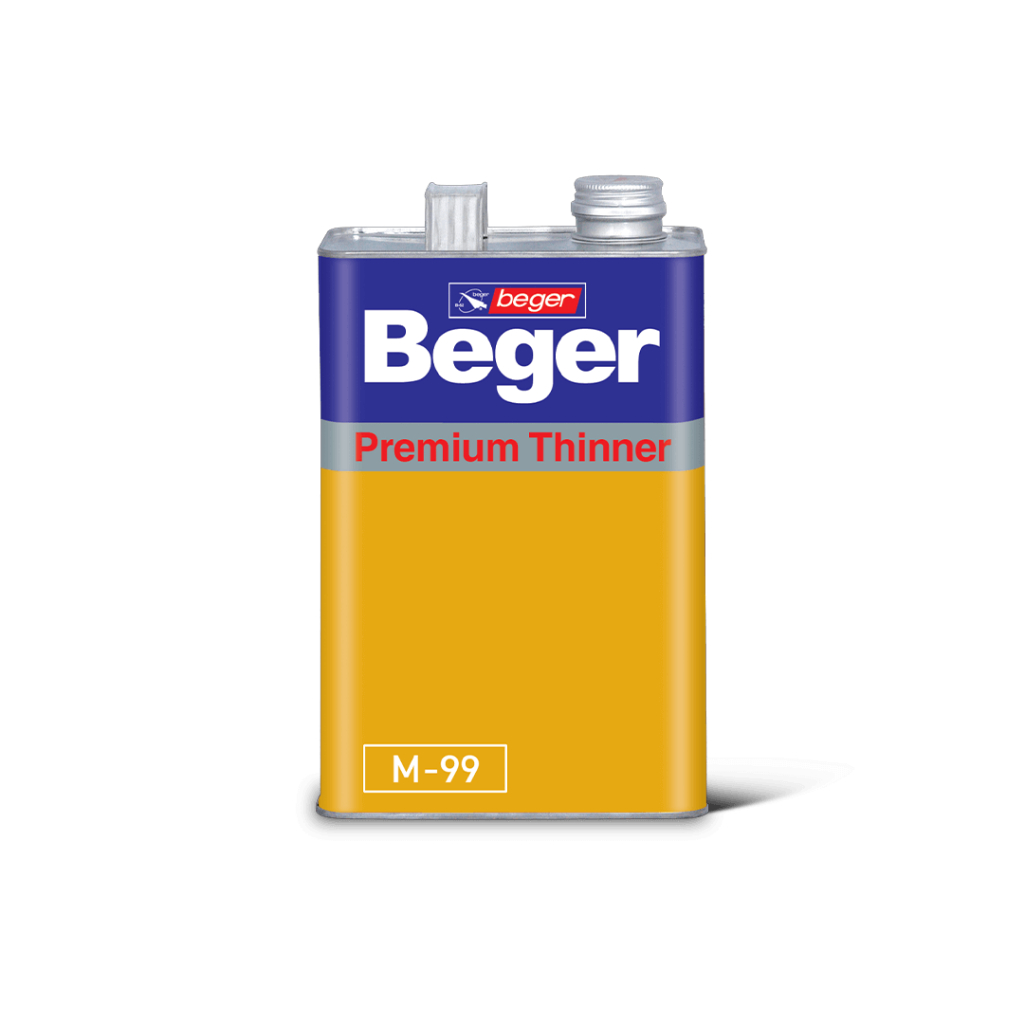 Beger Thinner M-99 เบเยอร์ ทินเนอร์ เอ็ม-99 สำหรับสีจราจร และสีพ่นลายฆ้อน
