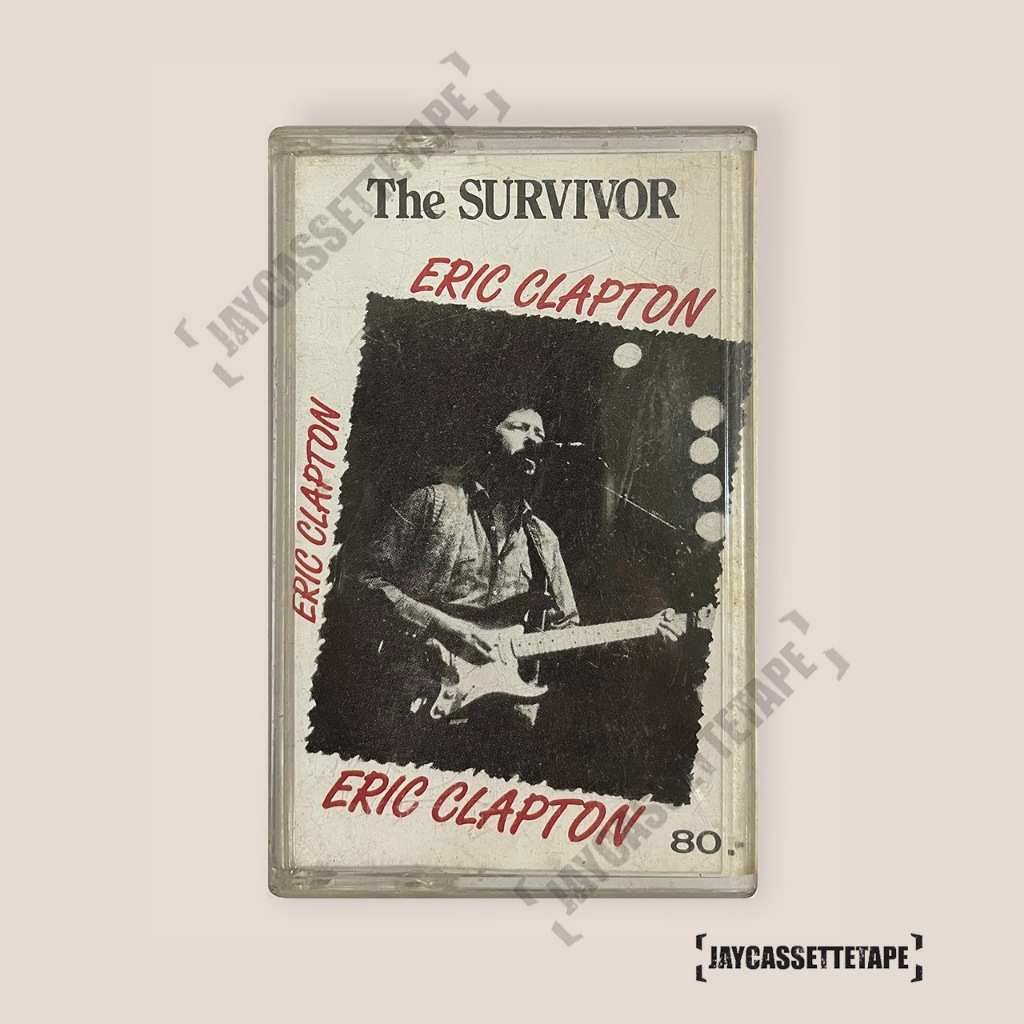 Eric Clapton อัลบั้ม The Survivor เทปเพลง เทปคาสเซ็ท Cassette Tape