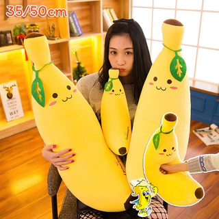 พร้อมส่ง🍌ตุ๊กตา ตุ๊กตากล้วย ของเล่นตุ๊กตา สัมผัสนุ่ม เด้งกลับง่าย ของขวัญวันเกด