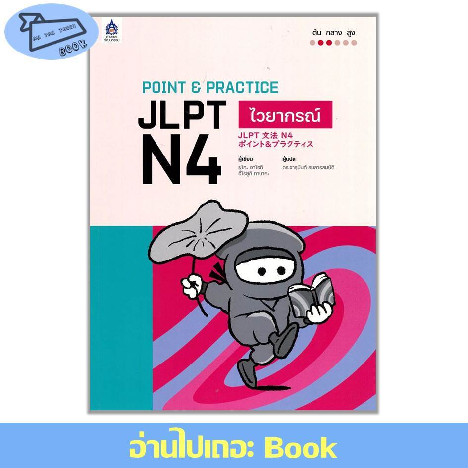 [พร้อมส่ง] POINT & PRACTICE JLPT N4 ไวยากรณ์ #อ่านไปเถอะBook