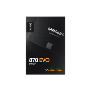SAMSUNG 870 EVO SSD SATA 2.5" 560 / 530 MB/s ความจุ 500GB : 5Y (870 EVO / MZ-77E500BW)