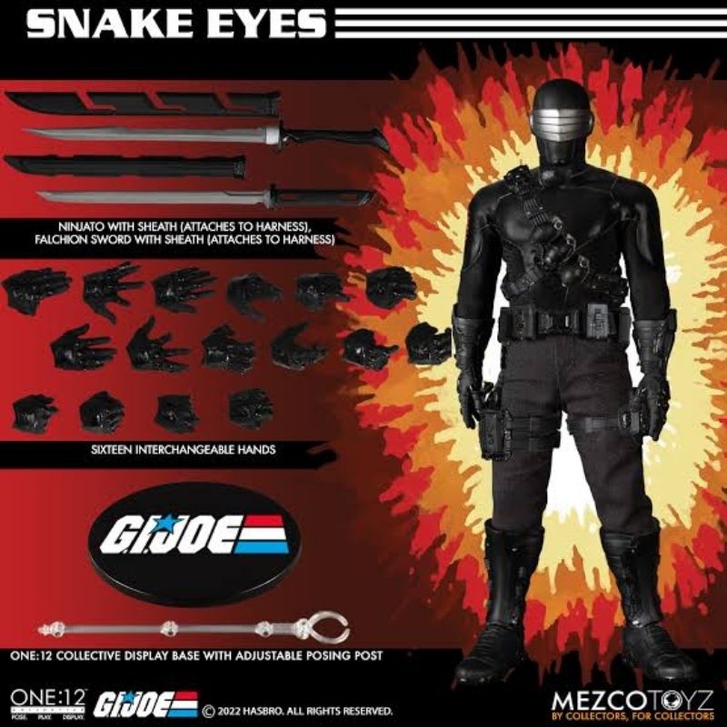 Mezco One:12 Snake Eyes