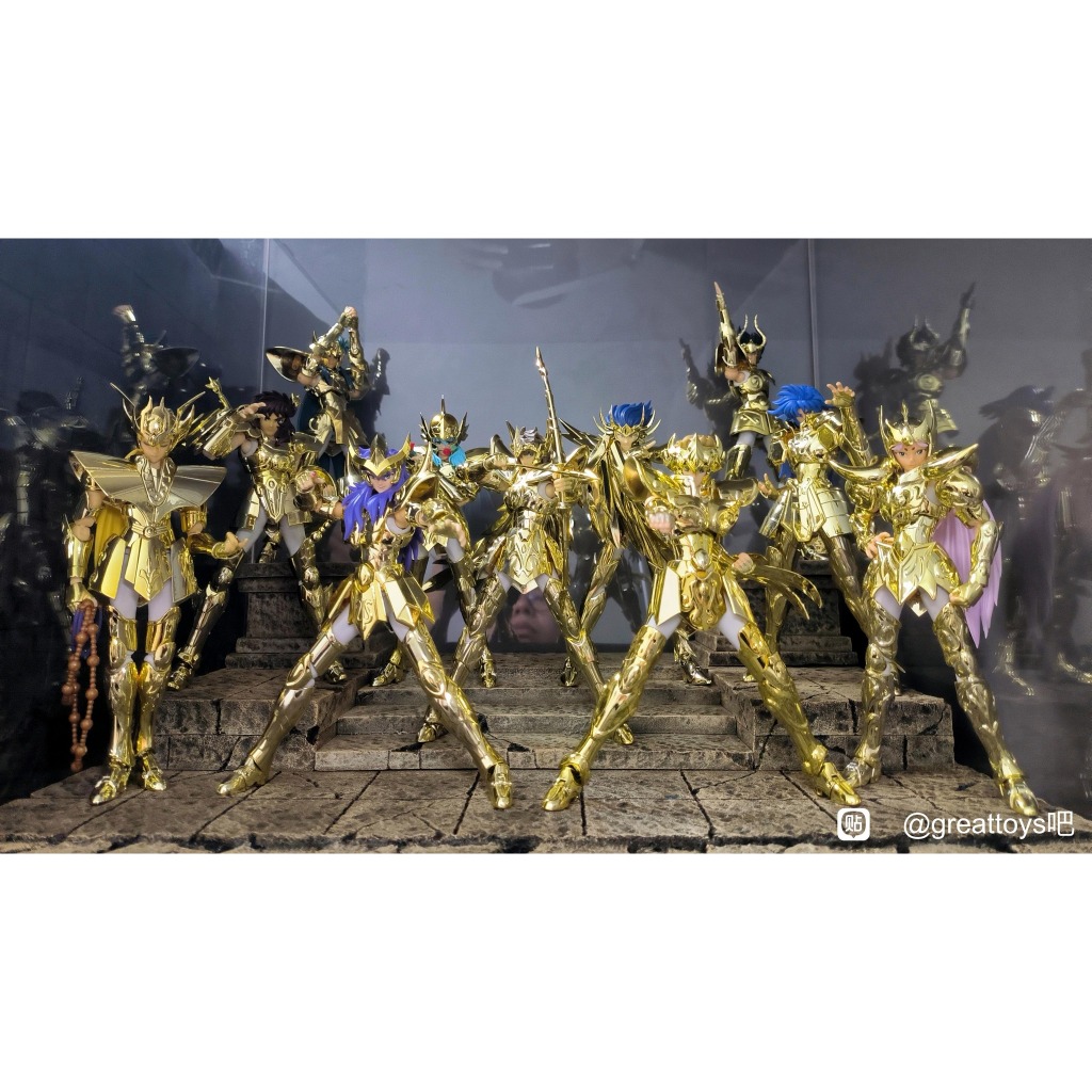 พร้อมส่ง CS Gold Saint 24k Saint seiya โมเดลเซนต์เซย่า
