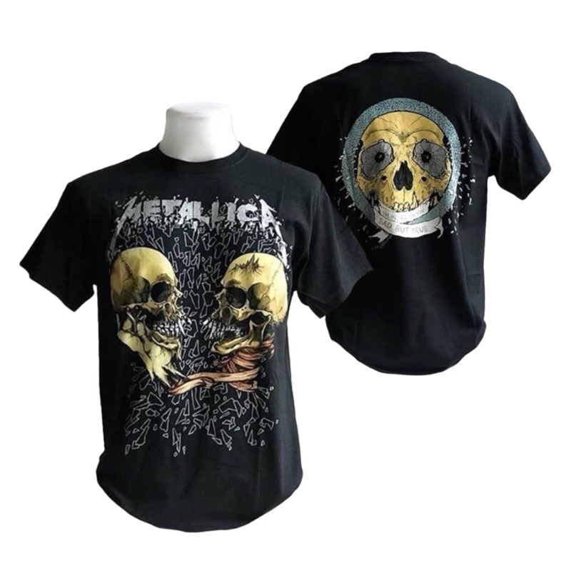 เสื้อวง METALLICA T-SHIRT ลาย Sad But True (2017) ลิขสิทธิ์ของแท้ UK