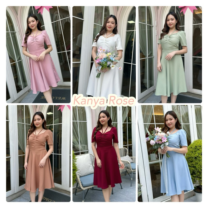 Kanya Rose เดรสออกงาน ชุดหมั้น เพื่อนเจ้าสาว
