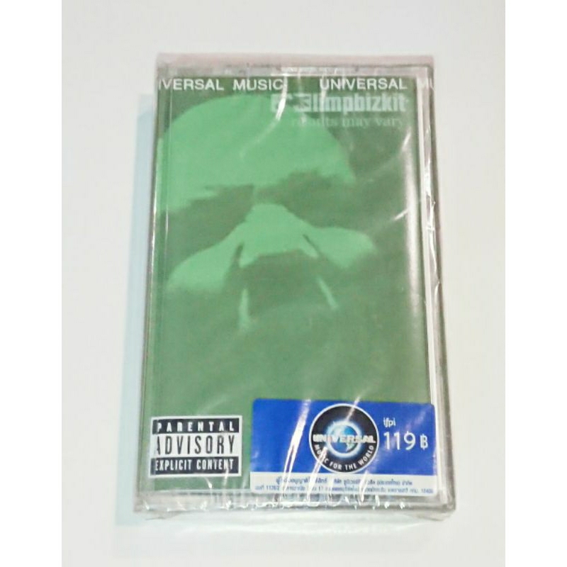 เทป​เพลง​ Cassette​ Tape​ เทป​คา​สเซ็ท​ Limp Bizkit​ : Results May Vary​ (2003)