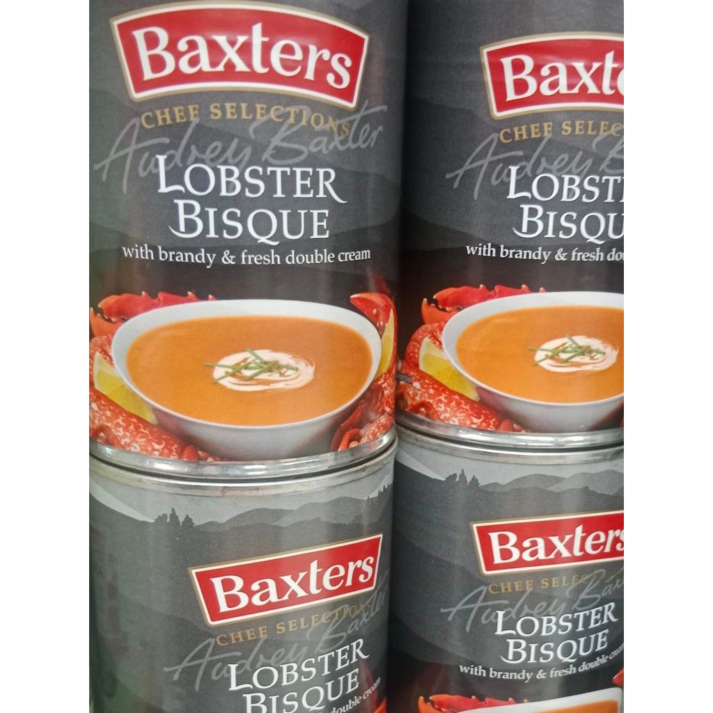 BAXTERS Lobster Bisque Soup with Brandy & Fresh Double Cream 400g