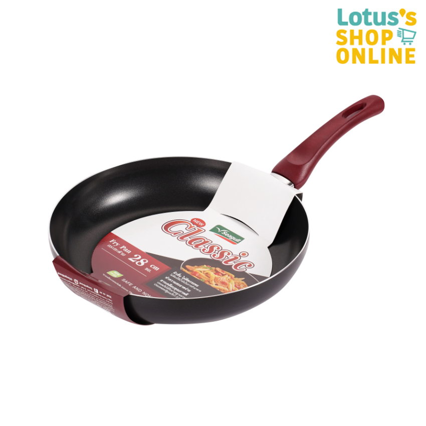 ซีกัล กระทะแบนนอนสติ๊ก นิวคลาสสิค  ขนาด 28 ซม. SEAGULL NEWCLASSICNON-STICK FRY PAN 28 CM