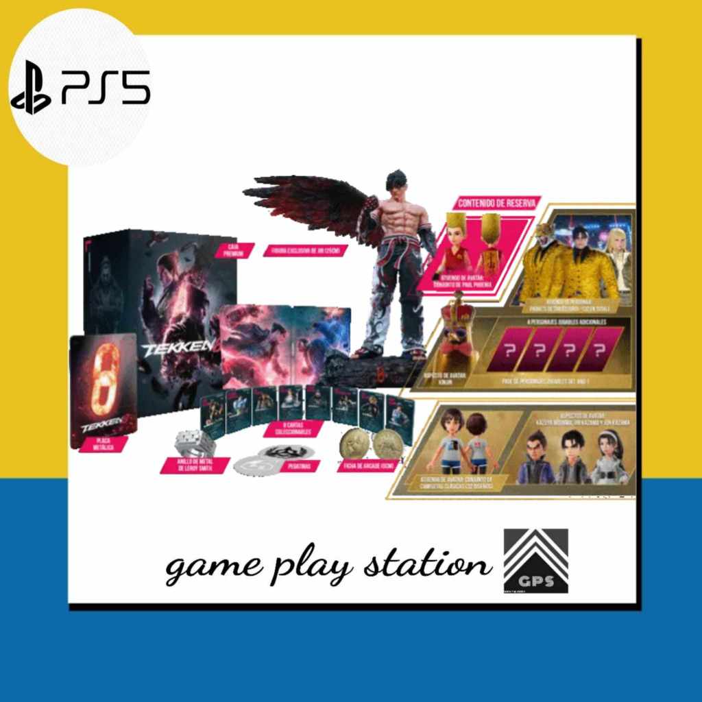 ps5 tekken 8 collector's พร้อมแผ่น  ( english zone 3 )