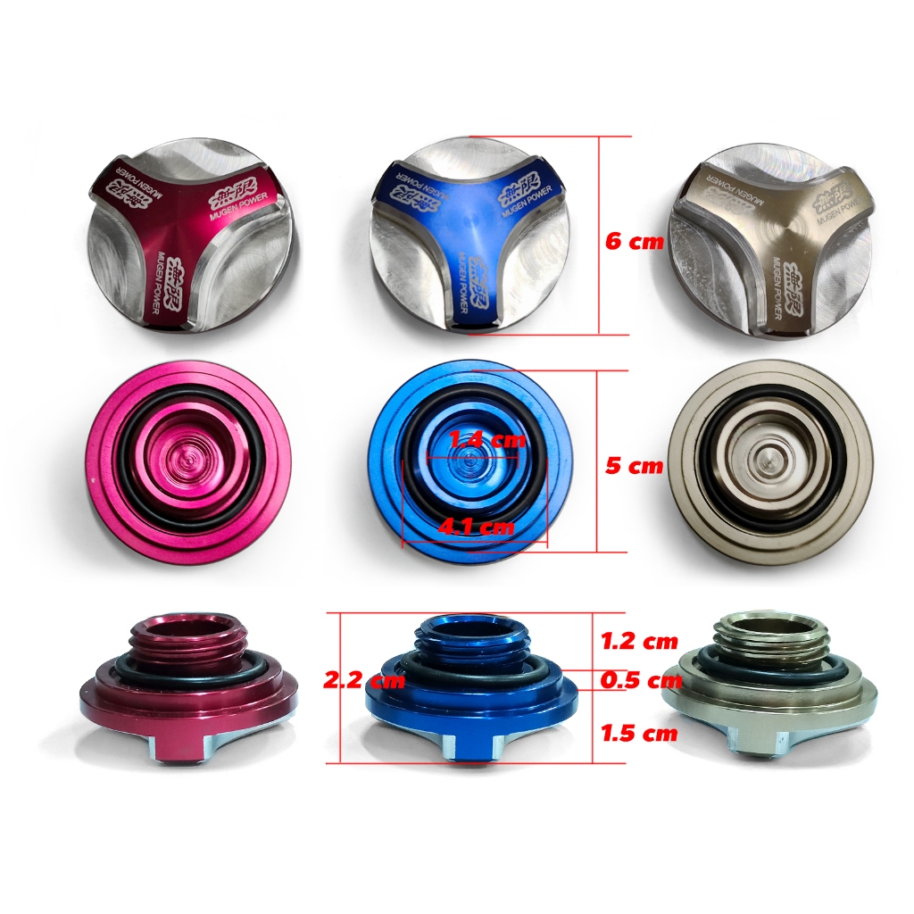 ฝาน้ำมันเครื่องทรงHKS สำหรับใส่รถHONDA