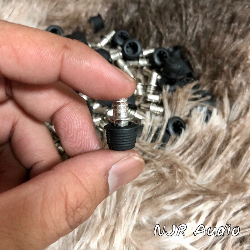 หมุดยึดฝาหน้าตู้ลำโพงDIY (1คู่/ตัวผู้ตัวเมีย)