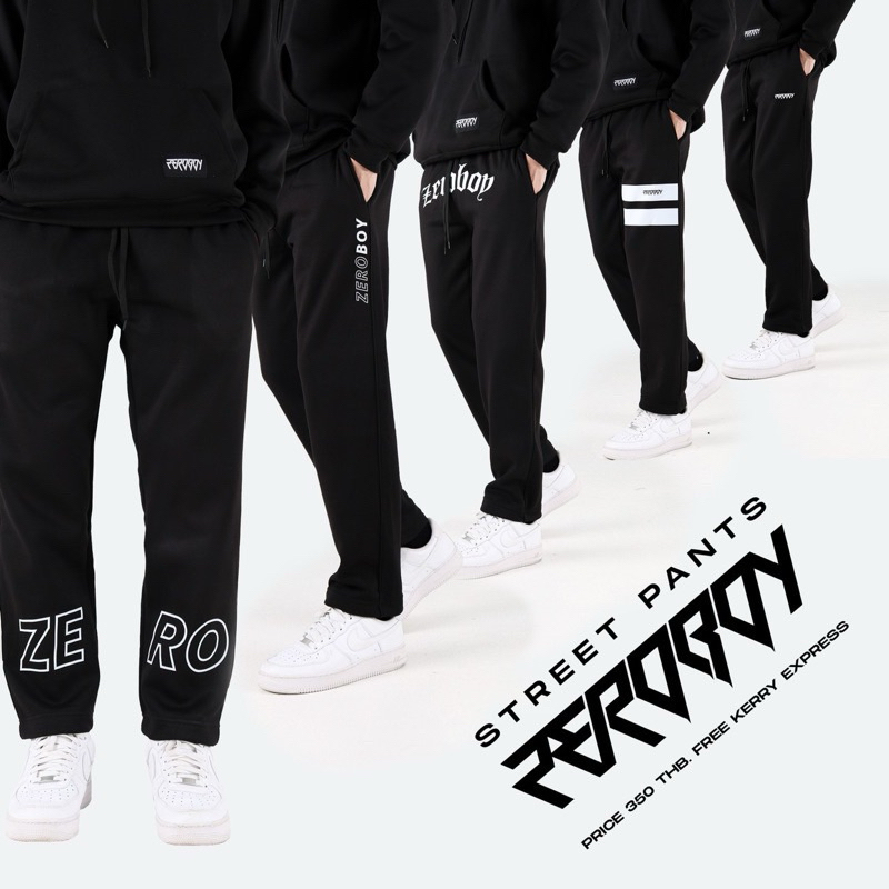 ZEROBOY - “กางเกงขายาว Zeroboy ผ้าสำลี”