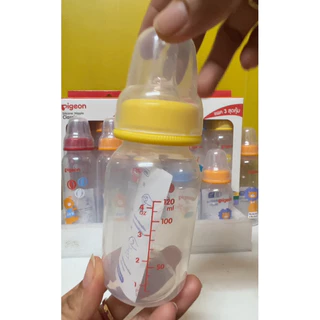ขวดนมPigeon 8Oz/4ozแพ็ค3สำหรับเด็กจุกซิลิโคนนุ่มBPA Freeของแท้
