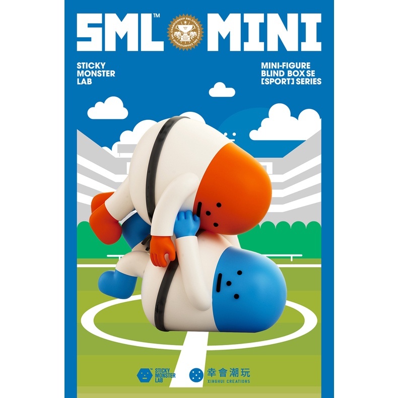 SML Mini Figure - Sticky Monster Lab - Sport Series เช็คการ์ด ไม่แกะซอง พร้อมส่ง โมเดลฟิกเกอร์