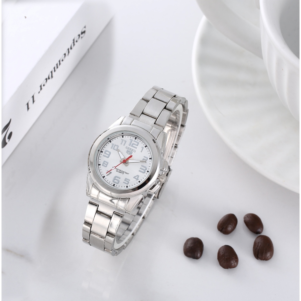 นาฬิกาผู้หญิง Senkq หน้าปัดดิจิตอลทรงกลมกันน้ํานาฬิกาผู้ชายสายสแตนเลสแกนควอตซ์ญี่ปุ่นรุ่น 03 - รูปที่ 6