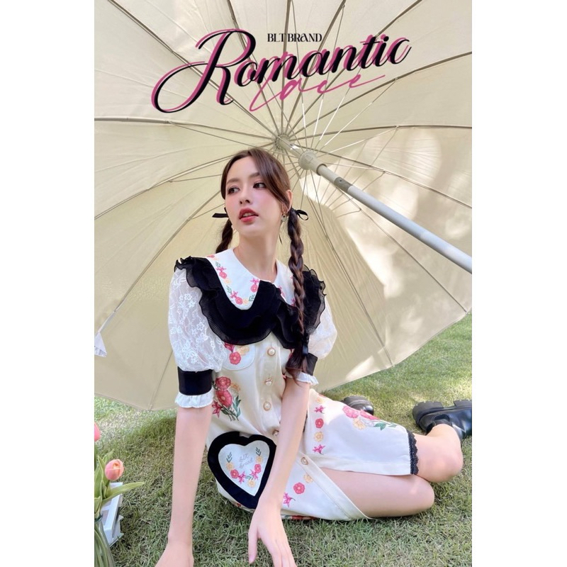 BLT Brand : Romantic Lace🌷มือ2เทียบ1 Sz.S