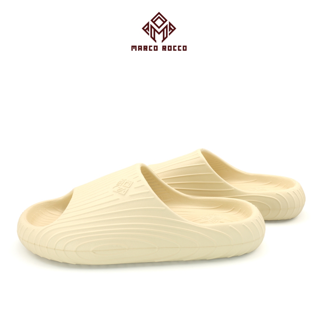 Marco Rocco รุ่น MR8009 รองเท้าแตะลายไม้ แฟชั่น สูง 4 cm. เหมาะทุกฤดู