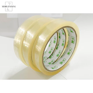 (1ม้วน) เทปใส กว้าง18มม, 1นิ้ว ยาว 45, 100 หลา 45 ไมครอน OPP tape