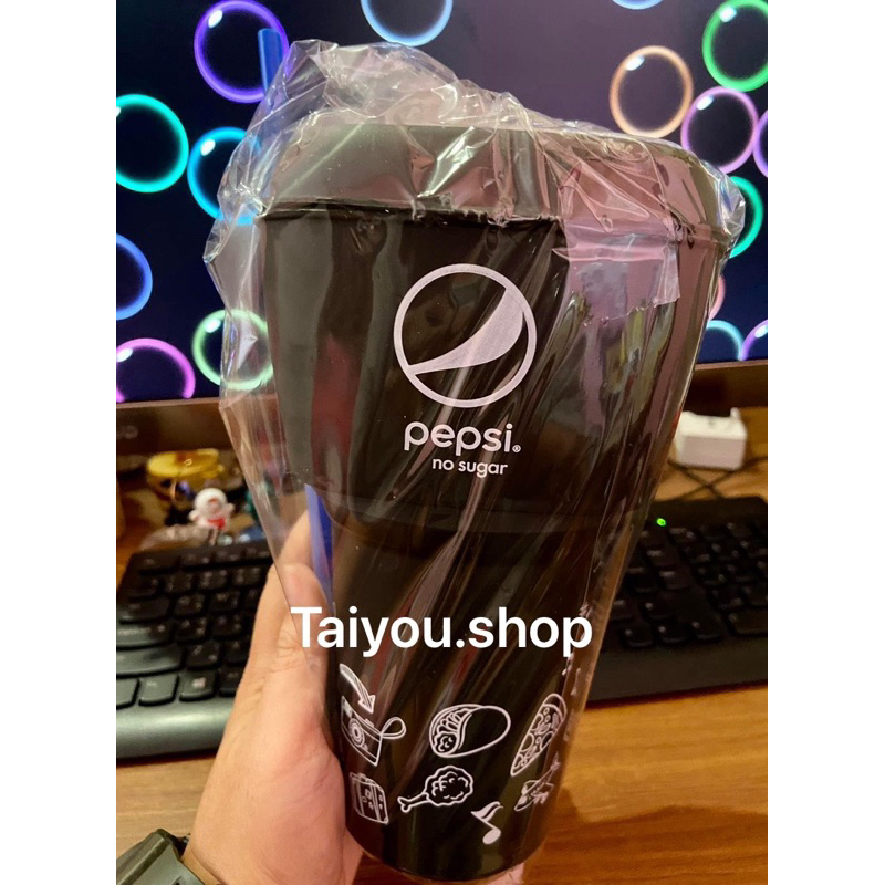 ของใหม่ แก้ว pepsi เป๊ปซี่ 2in1 (ใส่น้ำได้ ใส่ขนมได้)